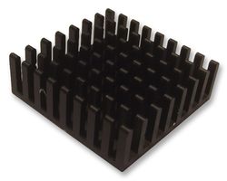 FISCHER ELEKTRONIK ICK BGA 31 X 31 X 10 散热器, 方形, 电路板, 用于球栅阵列, 17 °C/W, BGA, 31 mm, 10 mm, 31 mm