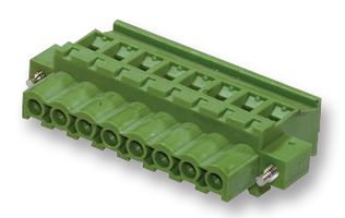 AMPHENOL COMMUNICATIONS SOLUTIONS 20020011-G031B01LF Pluggable Terminal Block, 5 mm, 3 Ways, 24AWG to 12AWG, 2.5 mm², Screw, 8 A