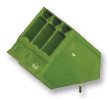 AMPHENOL COMMUNICATIONS SOLUTIONS 20020130-D081A01LF 端子块, 针座, 3.81 mm, 8 路, 8 A, 300 V, 通孔45°