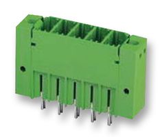 AMPHENOL COMMUNICATIONS SOLUTIONS 20020621-M021A01LF 端子块, 针座, 7.62 mm, 2 路, 32 A, 300 V, 通孔竖直