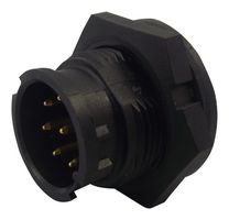 MULTICOMP PRO 2CT3002-W08300 圆形连接器, 标准圆形连接器, 面板安装插头, 8 触点, 焊接引脚