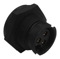 MULTICOMP PRO 2CT3014-W03400 Circular Connector, Standard Circular Connector, Panel Mount Plug, 3 Contacts, Solder Socket