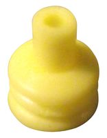 AMP - TE CONNECTIVITY 347713-1 Connector Accessory, 14-12 AWG, Yellow, Seal Protector, 250 Series Wire to Wire Connectors