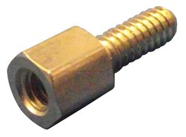 AMP - TE CONNECTIVITY 5205818-3 D Sub安装螺丝/滑锁, AMPLIMITE, 12.78 mm, 4-40 UNC