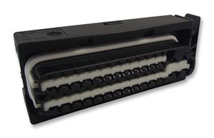 AMP - TE CONNECTIVITY 1393450-5 重载连接器底座, 电缆安装, AMP ELO 系列电源触点, PBT(聚对苯二甲酸乙二醇酯), 玻璃纤维主体