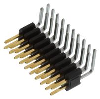 AMPHENOL COMMUNICATIONS SOLUTIONS 20021112-00020T4LF 引脚针座, 直角, 板至板, 1.27 mm, 2 排, 20 触点, 通孔直角, FCI Minitek127 20021112
