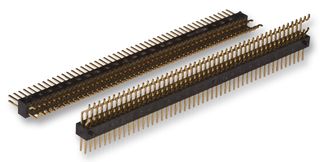 AMPHENOL COMMUNICATIONS SOLUTIONS 20021122-00010T4LF Pin Header, Right Angle, Board-to-Board, 1.27 mm, 2 Rows, 10 Contacts, Surface Mount Right Angle