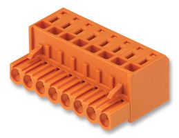 WEIDMULLER 1707730000 插拔式接线端子, 5.08 mm, 6 路, 26 AWG, 12 AWG, 2.5 mm², 夹式