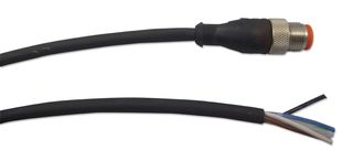 LUMBERG AUTOMATION RST 5-228/2 M 传感器电缆, M12 插头, 自由线端, 5路, 2 m, 6.6 ft