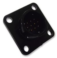 HIROSE / HRS HR34B-12WRA-10P Circular Connector, Sealed Circular Connector, HR34B Series, Panel Mount Receptacle, 10 Contacts