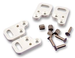 HAMMOND 1554FT Kit, 4 Feet, 4 Stainless Steel Screws & Nuts