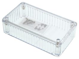 HAMMOND 1591BTCL Plastic Enclosure, Multipurpose, Polycarbonate, 31 mm, 62 mm, 112 mm, IP54