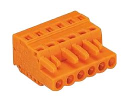 WAGO 231-304/026-000. Pluggable Terminal Block, 5.08 mm, 4 Ways, 28 AWG, 12 AWG, 2.5 mm², Clamp