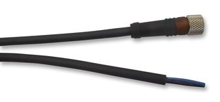 LUMBERG AUTOMATION RKMV 3-224/2 M 传感器电缆, PUR, M8 插座, 自由线端, 3路, 2 m, 6.6 ft, RKMV Series
