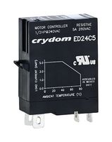 SENSATA/CRYDOM ED24C5 固态继电器, 5 A, 280 VAC, DIN轨安装, 快接式, 零交叉