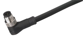 MOLEX 120027-0153 传感器电缆, BRAD Micro Change, 90° Nano-Change插座, 自由线端, 4路, 5 m, 16.4 ft, Nano-Change 120027 Series