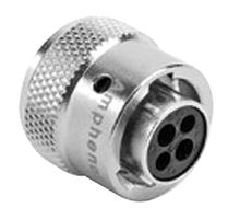 AMPHENOL SINE/TUCHEL RT0610-2SNH 圆形连接器, 标准圆形连接器, RT360, RT系列, 电缆安装插头, 4 触点