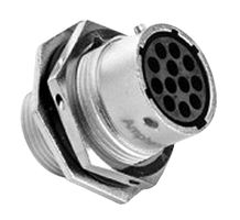 AMPHENOL SINE/TUCHEL RT0714-12SNH.. 圆形连接器, 标准圆形连接器, RT360, RT系列, 面板安装插座, 12 触点