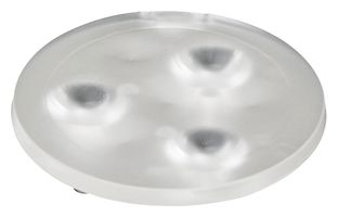 LEDIL C11607_ANNA-50-3-M-OSL 发光二极管透镜, 3 LED镜片, 点型, 透明, 49.9 mm, 圆形, PMMA (聚甲基丙烯酸甲酯)