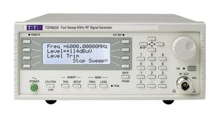 AIM-TTI INSTRUMENTS TGR6000 RF Signal Generator, RF, 6 GHz, 1 Channel, TGR6000 Series, FM, 3 Years