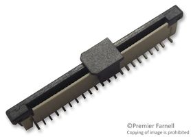 WURTH ELEKTRONIK 687340124422 FFC / FPC Board Connector, Vertical, 0.5 mm, 40 Contacts, Surface Mount, 2 Row