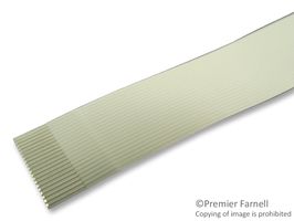 WURTH ELEKTRONIK 687720200002 FFC/FPC线缆, 跨接器, 20 芯, 0.5 mm, 逆相触芯, 7.87 ", 200 mm, 白色