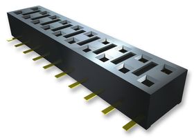 SAMTEC CLH-106-F-D-BE PCB插座, 板至板, 2.54 mm, 2 排, 12 触点, 表面安装, CLH