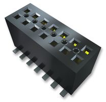 SAMTEC FLE-145-01-G-DV PCB Receptacle, Board-to-Board, Wire-to-Board, 1.27 mm, 2 Rows, 90 Contacts, Surface Mount, FLE
