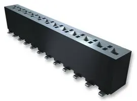 SAMTEC FHP-04-01-T-S PCB Receptacle, Power Terminal, Board-to-Board, 3.96 mm, 1 Rows, 4 Contacts, Through Hole Mount