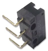 OMRON ELECTRONIC COMPONENTS D2FA Microswitch, Miniature, Plunger, SPDT, Solder, 3 A, 30 V
