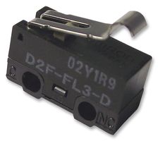 OMRON ELECTRONIC COMPONENTS D2FFL3D 微动开关, 小型, 仿辊杆, SPDT, 焊接, 1 A, 30 V