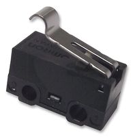 OMRON ELECTRONIC COMPONENTS D2FL3D Microswitch, Miniature, Simulated Roller Lever, SPDT, Solder, 3 A, 30 V