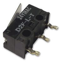 OMRON ELECTRONIC COMPONENTS D2FLT 微动开关, 小型, 杆, SPDT, 焊接, 3 A, 30 V