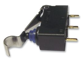 OMRON ELECTRONIC COMPONENTS D2HWA231D Microswitch, Subminiature, Simulated Roller Lever, SPDT, Solder, 2 mA, 12 VDC