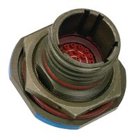 AMPHENOL SOCAPEX D38999/24FC8SN-LC Circular Connector, MIL-DTL-38999 Series III, DS38999/24 Series, Jam Nut Receptacle, 8 Contacts