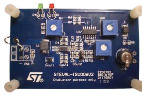 STMICROELECTRONICS STEVAL-ISV006V2 SPV1040电池充电器评估板, 高效率单片升压直流至直流转换器