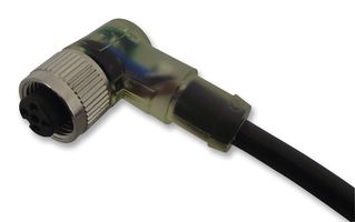 TELEMECANIQUE SENSORS XZCP0666L5 传感器电缆, 光幕, 90° M8插座, 自由线端, 3路, 5 m, 16.4 ft