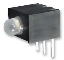 KINGBRIGHT L-130WDT/1EGW LED, Green, Red, Through Hole, T-1 (3mm), 60 °, Round, R 20mA, G 20mA
