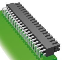 SAMTEC IPS1-105-01-L-D-RA PCB插座, 板至板, 2.54 mm, 2 排, 10 触点, 通孔安装直角, IPS1