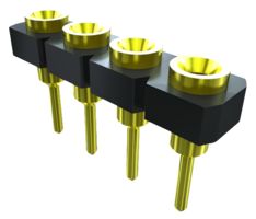 SAMTEC SL-103-G-10 PCB插座, 板至板, 2.54 mm, 1 排, 3 触点, 通孔安装, SL