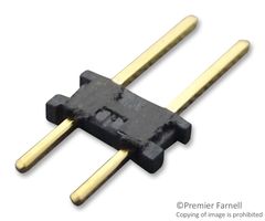 SAMTEC TMS-110-01-G-D 引脚针座, 板至板, 1.27 mm, 2 排, 20 触点, 通孔直型, TMS