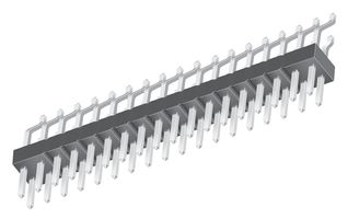 SAMTEC TSM-130-01-S-DH 引脚针座, 板至板, 2.54 mm, 2 排, 60 触点, 表面安装直角, TSM Series
