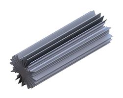 WAKEFIELD THERMAL 19755-XXL-AB LED散热器, Bridgelux LED Light Engines, 铝, 1.15 °C/W, 254 mm, 63.5 mm
