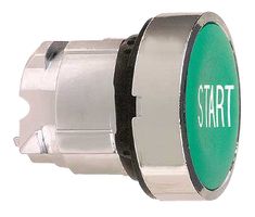 SCHNEIDER ELECTRIC ZB4BA333 Switch Actuator, XB4 Series Non-Illuminated Pushbutton Switches, Harmony XB4 Series