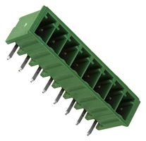 TE CONNECTIVITY - BUCHANAN 284512-8 Pluggable Terminal Block, Right Angle, Header, 3.5 mm, 8 Ways, Crimp