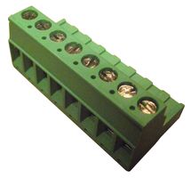 BUCHANAN - TE CONNECTIVITY 1-796634-0 Pluggable Terminal Block, 5.08 mm, 10 Ways, 30 AWG, 12 AWG, 3 mm², Screw