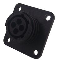 TE CONNECTIVITY - AMP 182921-1 圆形连接器, 圆形电源连接器, CPC 1系列, 面板安装插座, 4 触点