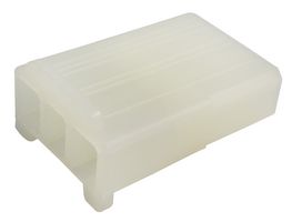 MOLEX 15-31-1033 连接器外壳, 自然色, 5025 Series, 插头, 3 路, 4.8 mm, Molex 5006系列公压接端子