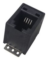 MOLEX 85513-5004 模块连接器, 模制插座, 1 x 1 (端口), 4P4C, Cat3, 表面安装