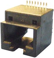 MOLEX 95503-6451 模块连接器, 模制插座, 1 x 1 (端口), 4P4C, Cat3, 表面安装